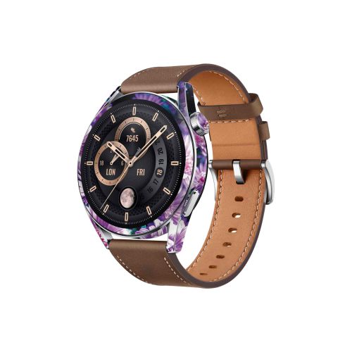 Huawei_Watch GT 3 46mm_Purple_Flower_1